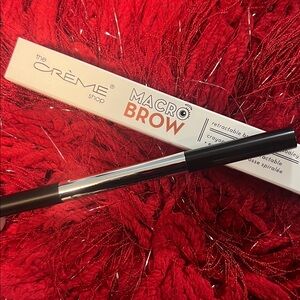🍦THE CRÈME SHOP Macro Brow Retractable Brow Pencil + Spooley Caramel BNIB